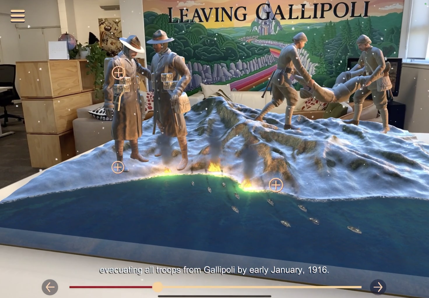 Gallipoli AR app