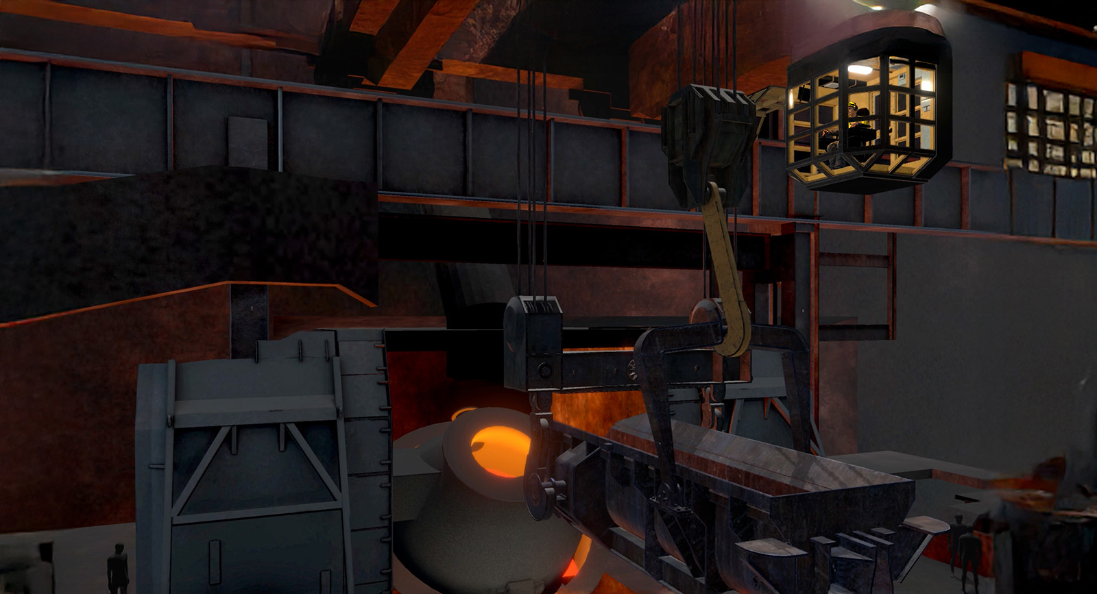Immersive crane training