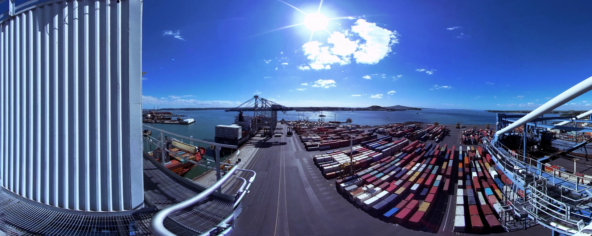 Ports of Auckland 360 VR tour